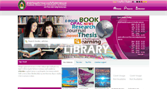 Desktop Screenshot of opac.chandra.ac.th
